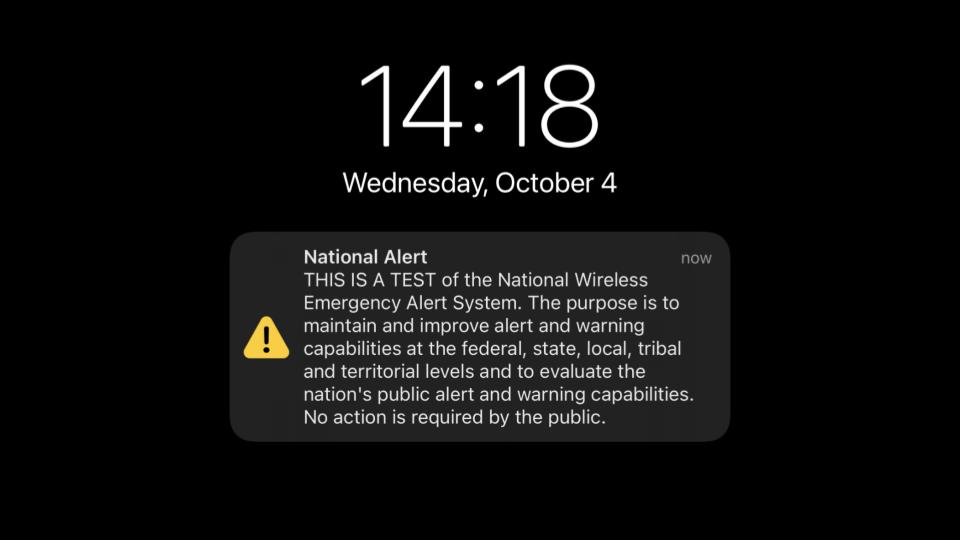 Chicago OEMC on X: Don't be alarmed! FEMA is testing it's Emergency Alert  System (EAS) and Wireless Emergency Alerts (WEA) at 1:20 p.m. today. The  test is to ensure that the systems