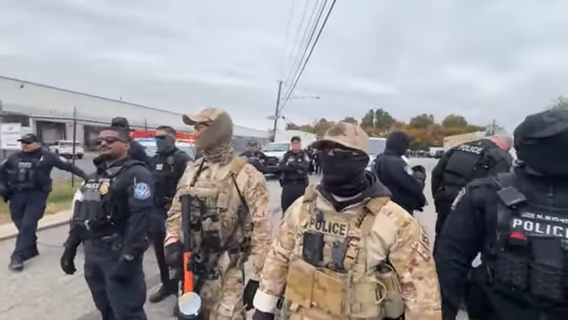 46 arrested in Avenel warehouse immigration raid