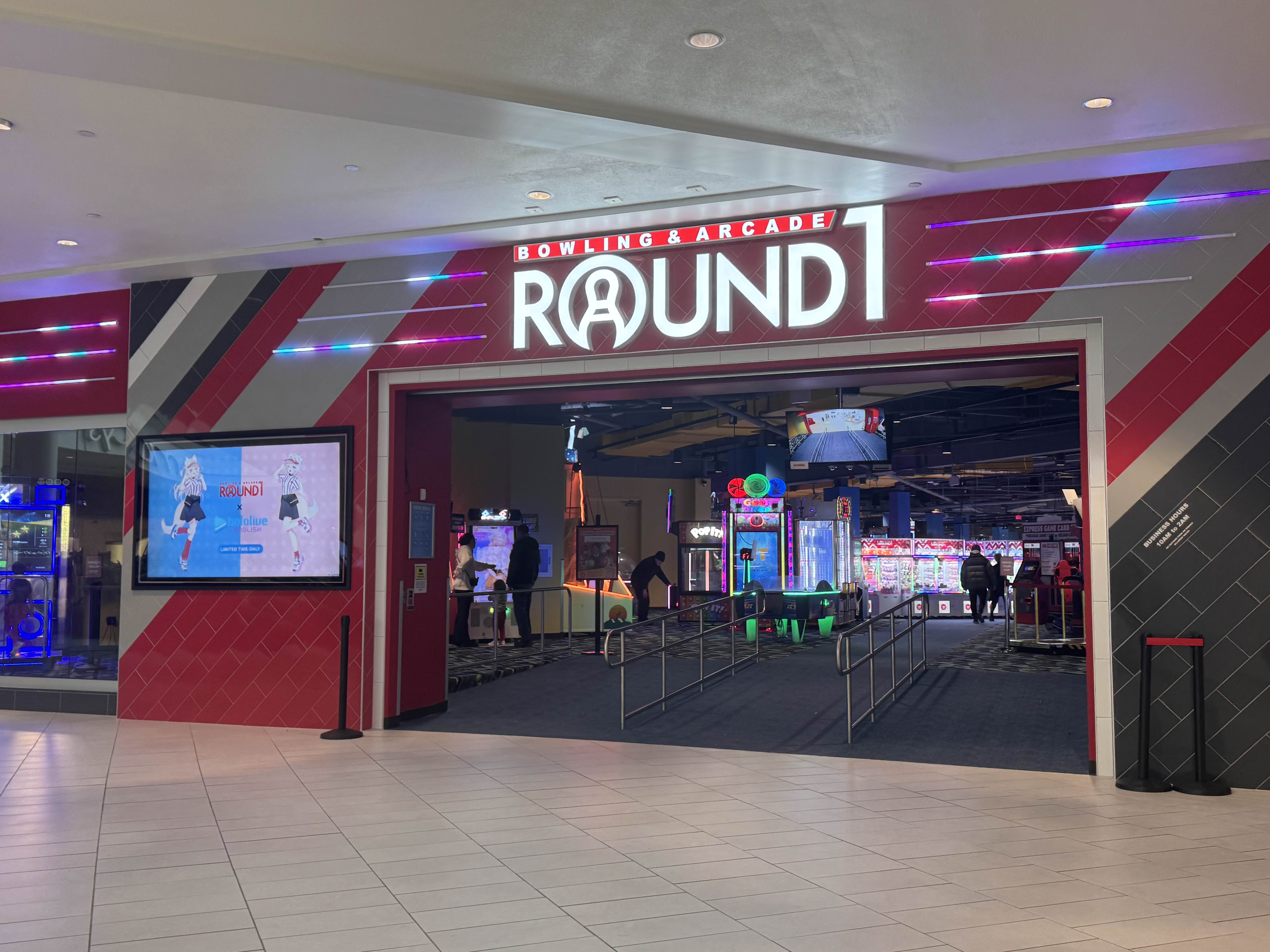 Round1 opens in Edison’s Menlo Park Mall